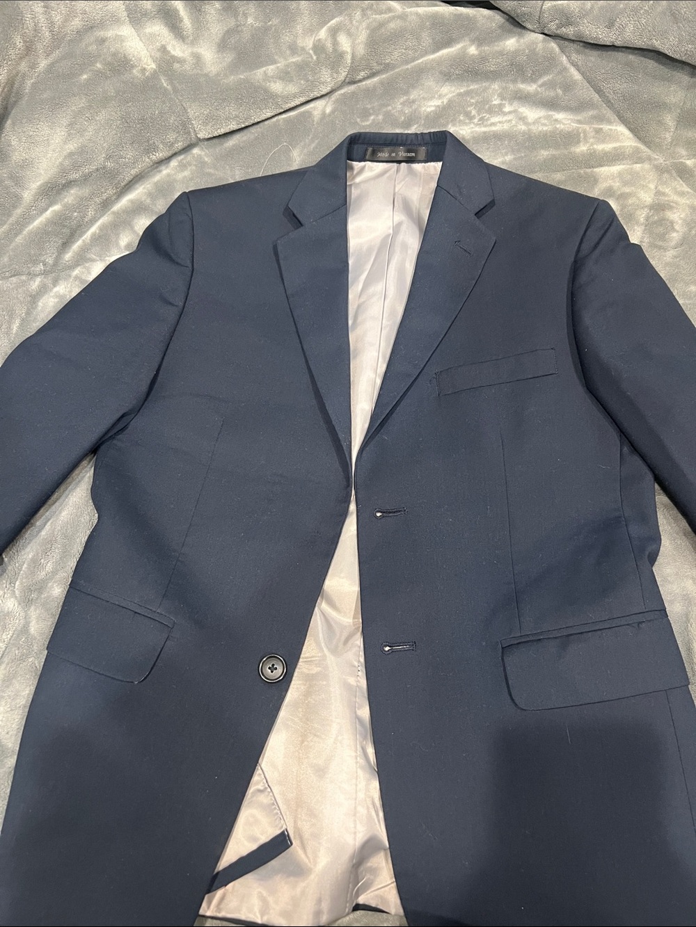 MICHAEL Michael Kors Navy Single-Breasted Sport Coat